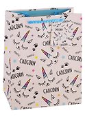 Пакет А5 23*18*10 "Caticorn" жен., бум.мат.ламинат - 0