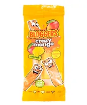 Мармелад жевательный BLOGGERS Крейзи манго со вкусом манго (ремешки), 75г