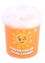 Шариковый пластилин модели "Puzzle Foam", оранжевый