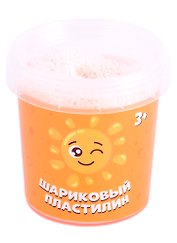 Шариковый пластилин модели "Puzzle Foam", оранжевый