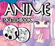 Скетчбук. Аниме (твердый переплет, 96 стр., 240х200 мм)