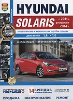 Hyundai Solaris ч/б фото c 2011 г рестайлинг с 2014 г .Серия Я ремонтирую Сам