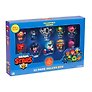 Набор коллекционных фигурок Brawl Stars, 12 шт., 3 редких героя: Леон Кроу и Сэнди, (5см), (BRW2080B)
