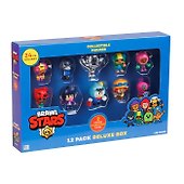 Набор коллекционных фигурок Brawl Stars, 12 шт., 3 редких героя: Леон Кроу и Сэнди, (5см), (BRW2080B) - 0