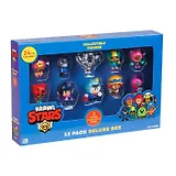 Набор коллекционных фигурок Brawl Stars, 12 шт., 3 редких героя: Леон Кроу и Сэнди, (5см), (BRW2080B)