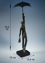 Статуэтка Полет (15,6х14х45,6)  Коллекция Ар-нуво (272-158)