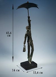 Статуэтка Полет (15,6х14х45,6)  Коллекция Ар-нуво (272-158)