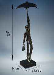 Статуэтка Полет (15,6х14х45,6)  Коллекция Ар-нуво (272-158)