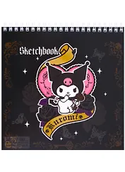 Скетчбук "Kuromi 2", 19 х 19 см, 48 листов