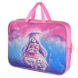 Папка для тетрадей А4+ "АЛИСА" 34,5*26*7см, полиэстер, водоотталкив. ткань, молния