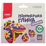 Набор для творчества LORI Полимерная глина. Украшения Яркие фантазии