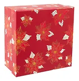 Коробка подарочная "Flowers" 20*20*9.5, НГ, картон