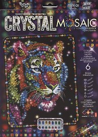 Набор для творчества ДАНКО-ТОЙС Crystal Mosaic Тигр