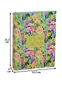 Папка на 2 кольцах «Blooming cactus», А4, ламинированный картон - 2