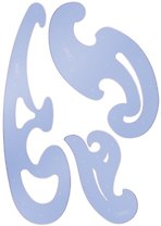 Лекала, 3 штуки
