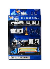 Игровой набор Полиция 10 предметов (359927) (коробка)