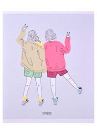 Тетрадь общая «Girls power», 48 листов в клетку, A5, в ассортименте - Listoff