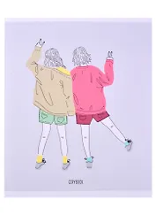 Тетрадь в клетку Listoff, Girls Power, 48 листов, в ассортименте