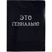 Папка с файлами «Это гениально» А4, 20 файлов