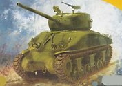 Модель, сборная, Dragon, Танк, M4A1(76)W, VVSS, 1:72