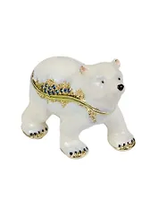 Шкатулка Белый медведь малая (BP400K2)