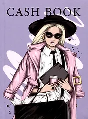 Записная книжка А6 96л "Cash-book 1" интегр.переплет, мат.ламинация, выб.УФ-лак
