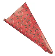 Бумага упаковочная 70*100см "Новогодние веточки" НГ,инд.уп.