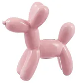 Копилка Собачка-шарик (розовая) (22х21) (керамика) (12-edeng-202506-D11)