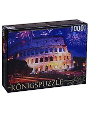 Пазл «Италия Ночной Колизей» 1000 элементов, KonigsPuzzle