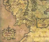 Скетчбук Властелин колец Карта Средиземья (96 стр)