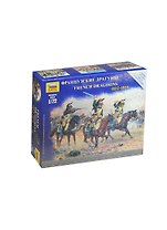 Сборная модель ЗВЕЗДА, Французские драгуны (1:72) 6812