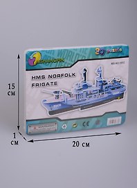 3D-пазл малый, Norfolk (11-24693-MS.NO. 0892)