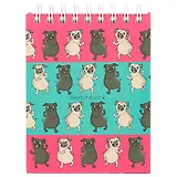 Скетчбук «Смешные мопсы», 80 листов