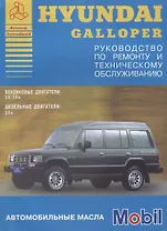 Hyundai Galloper 1991-94 с бензиновыми и дизельными двигателями. Ремонт. Эксплуатация. ТО