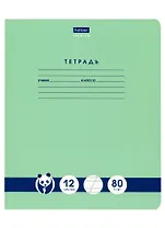 Тетрадь в косую линейку Hatber, "Панда-Тетрадь", 12 листов