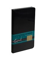 Еженедельник недат. А6 80л "MEGAPOLIS VELVET" черный, иск.кожа, тонир.блок, золотой обрез, ляссе, Bruno Visconti