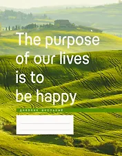 Дневник школьный Listoff, Be happy!