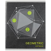 Тетрадь общая «Geometric», 96 листов в клетку, А5, в ассортименте - Listoff
