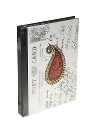 Блокнот в твердой обложке Пейсли (72 стр) (NBPN000580) (Листопадова)