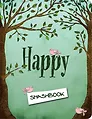 Смэшбук Happy (зеленый c наклейками) (160 стр)