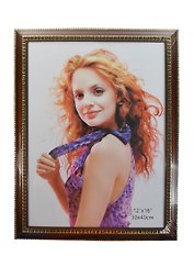 Фоторамка пластик 30*40 "Темное золото", Xianju Maojia  