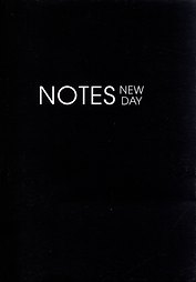 Тетрадь общая «New day. Черный», 120 листов в линейку, А5 - Listoff