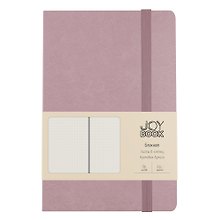 Записная книжка «Ежевичное суфле» А6, 96 листов в клетку, экокожа, Joy Book