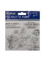 Набор силиконовых штампов 10*12см Дайвер