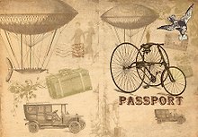 Обложка для паспорта (32393) (133х191) (ПВХ)