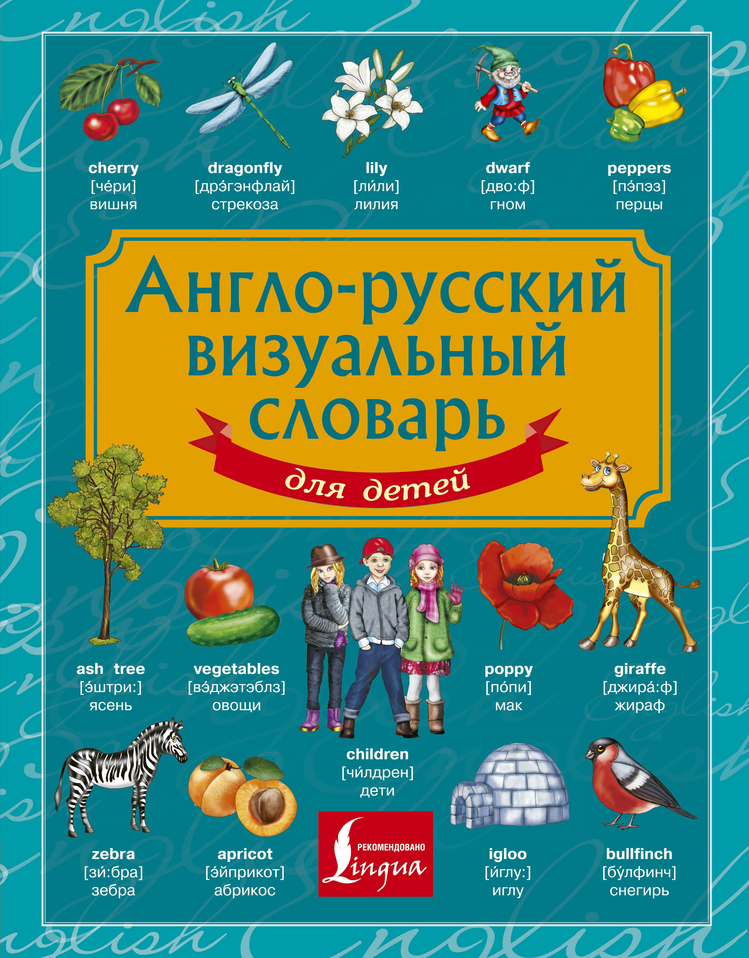 

Англо-русский визуальный словарь для детей