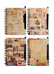 Записная книжка «Постеры винтаж» А6, 92 листа, спираль, Haich
