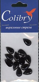 Стразы акриловые Colibry 1 (W8-13) (каплевидные) (8х13 мм) (упаковка)