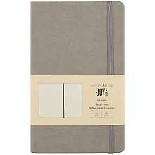Книга для записей «Joy book» серый, 96 листов, А5