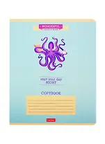 Тетрадь в клетку Hatber, "Всё замечательно!", 12 листов, в ассортименте